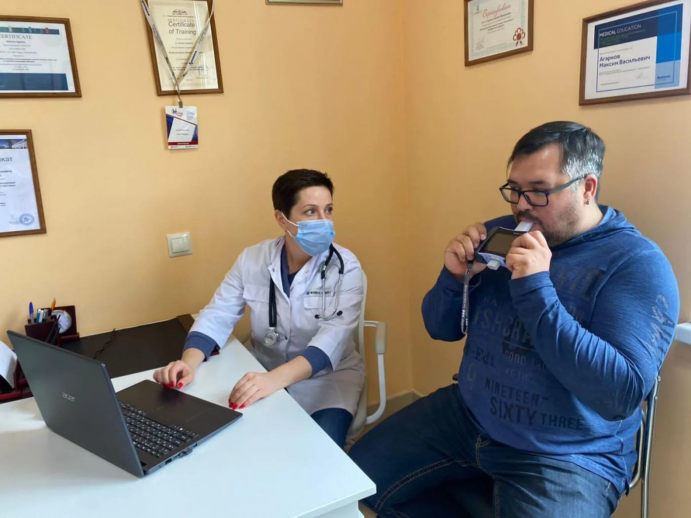 Больше двух тысяч человек прошли исследования функций внешнего дыхания на новых аппаратах