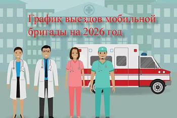 График выездов мобильной бригады на 2026 год