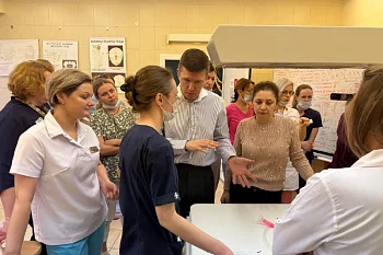 Мастер – класс для калининградских медиков проводит ведущий специалист страны в области реанимации новорожденных